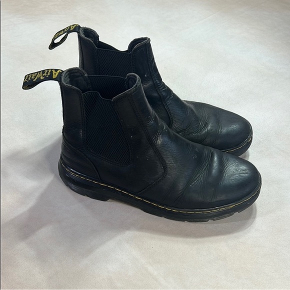 Thrashed EMBURY LEATHER CASUAL CHELSEA BOOTS - Picture 1 of 12
